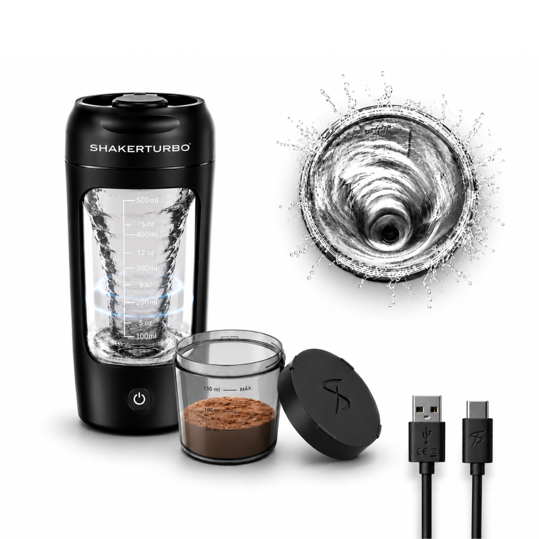 ShakerTurbo® Shaker Eléctrico para Proteína