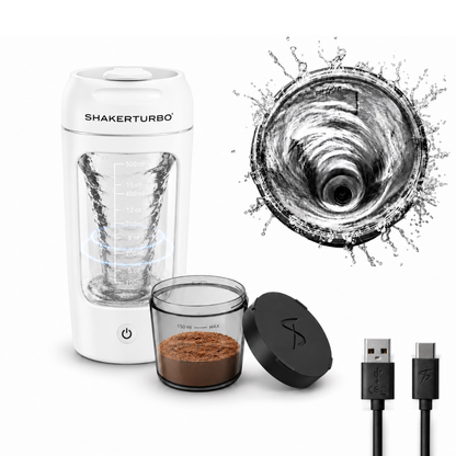 ShakerTurbo® Shaker Eléctrico para Proteína
