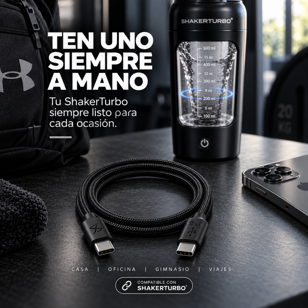 ShakerTurbo® Charging Cable — USB-C