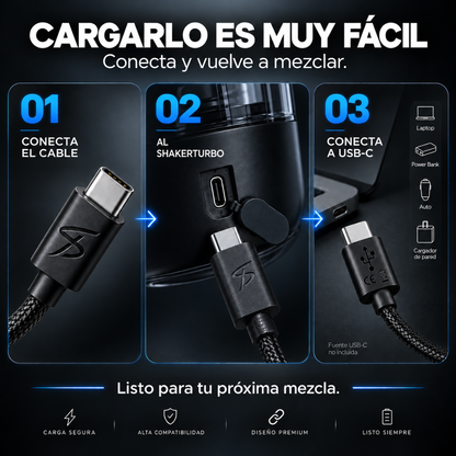 ShakerTurbo® Charging Cable — USB-C