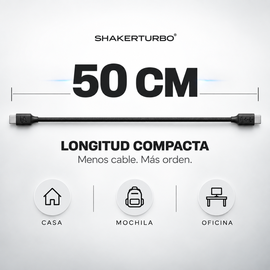 ShakerTurbo® Charging Cable — USB-C