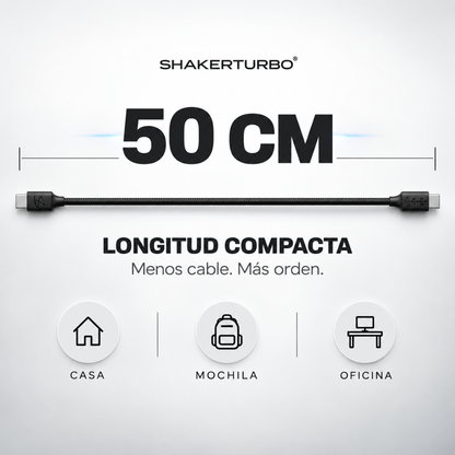 ShakerTurbo® Charging Cable — USB-C